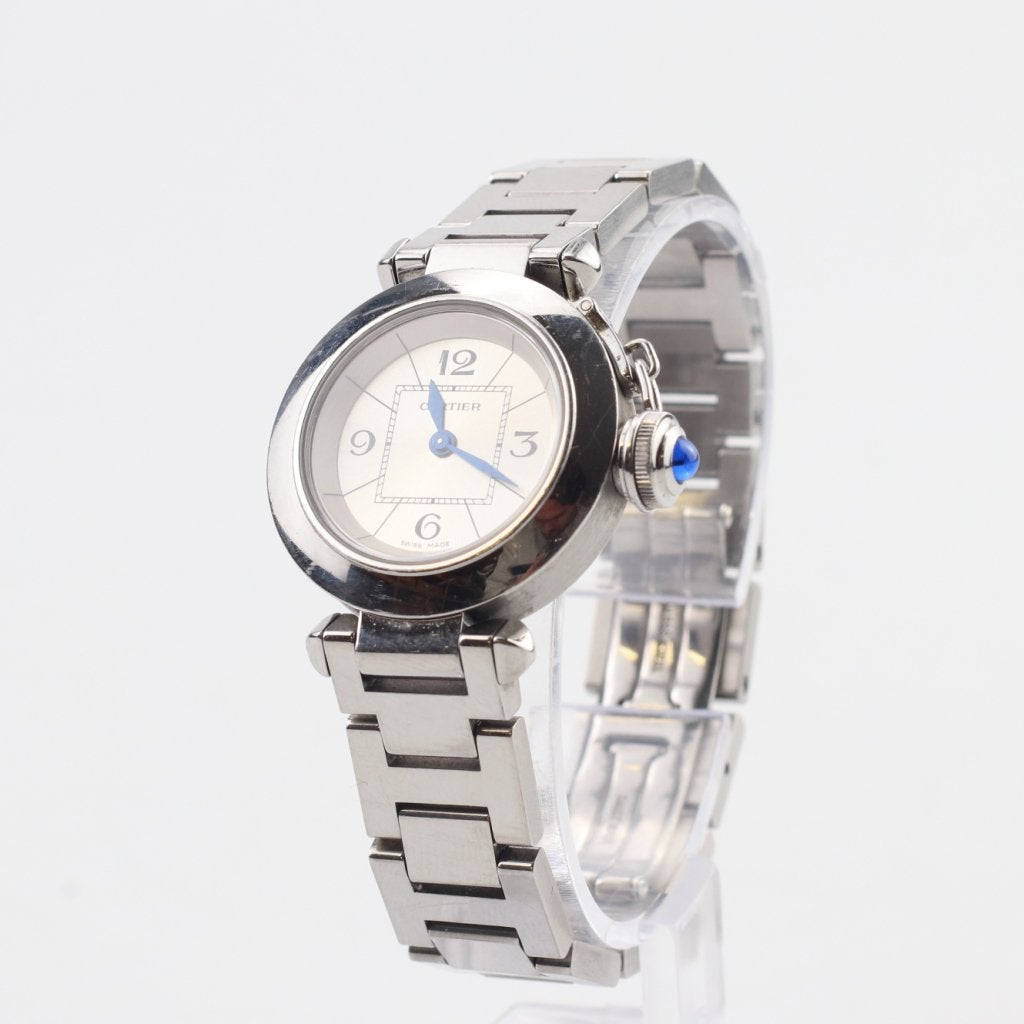 Cartier Pasha 2973 27mm Quartz Horloge | Full Set, Cartier, Zo goed als nieuw, Support@cartier.com, 13 Rue de la Paix, 75002 Paris
France