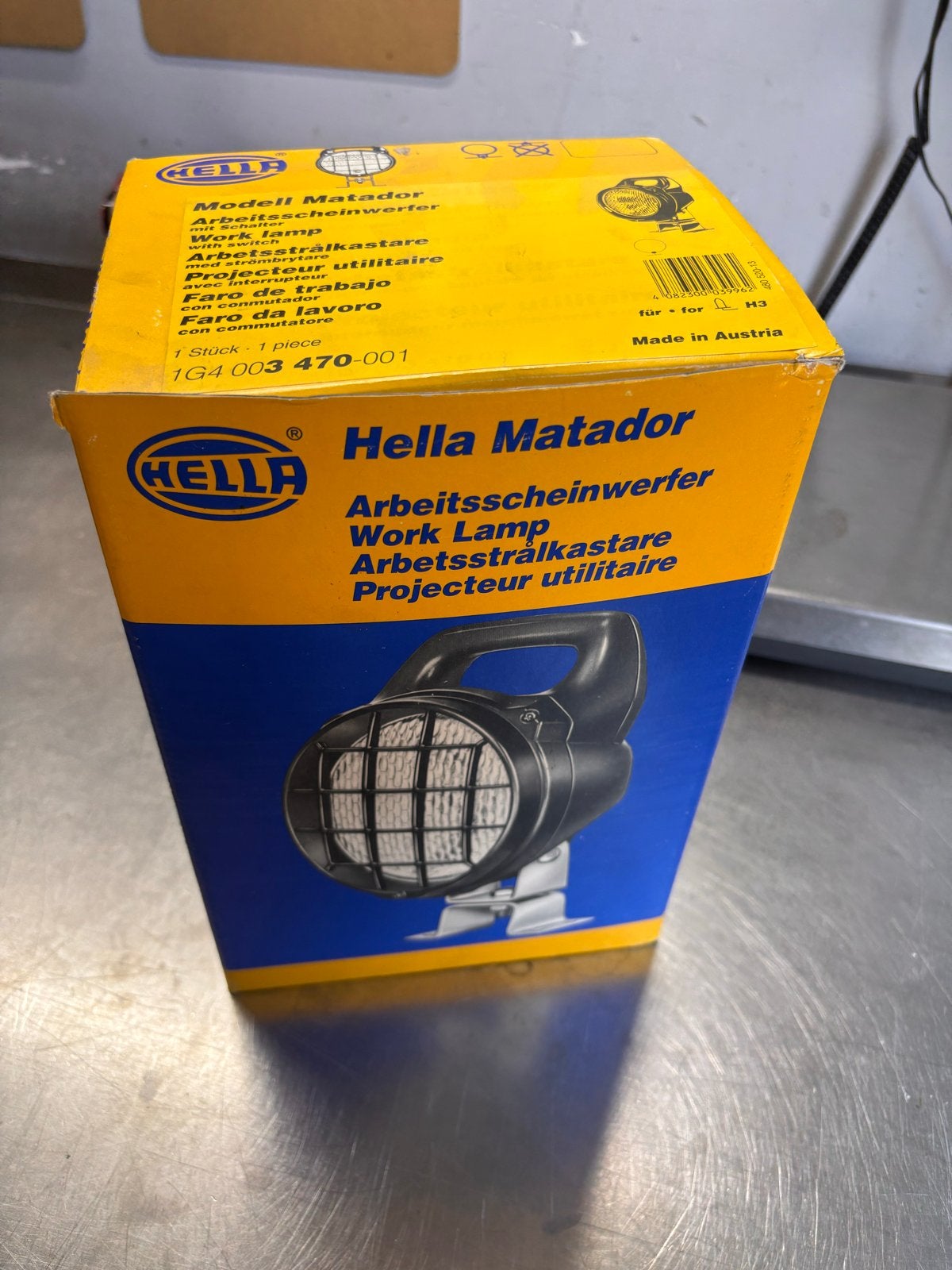 Hella Matador Werklamp met Schakelaar - Nieuw in Doos, Ophalen of Verzenden, Nieuw, Universele onderdelen