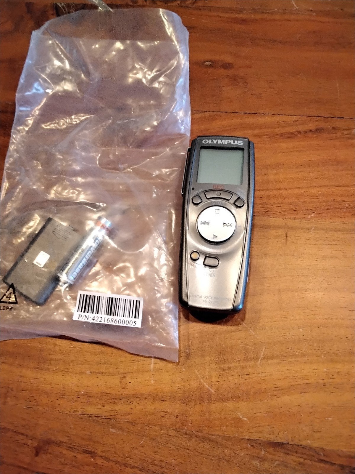 Voicerecorder olympus, Ophalen of Verzenden, Zwart