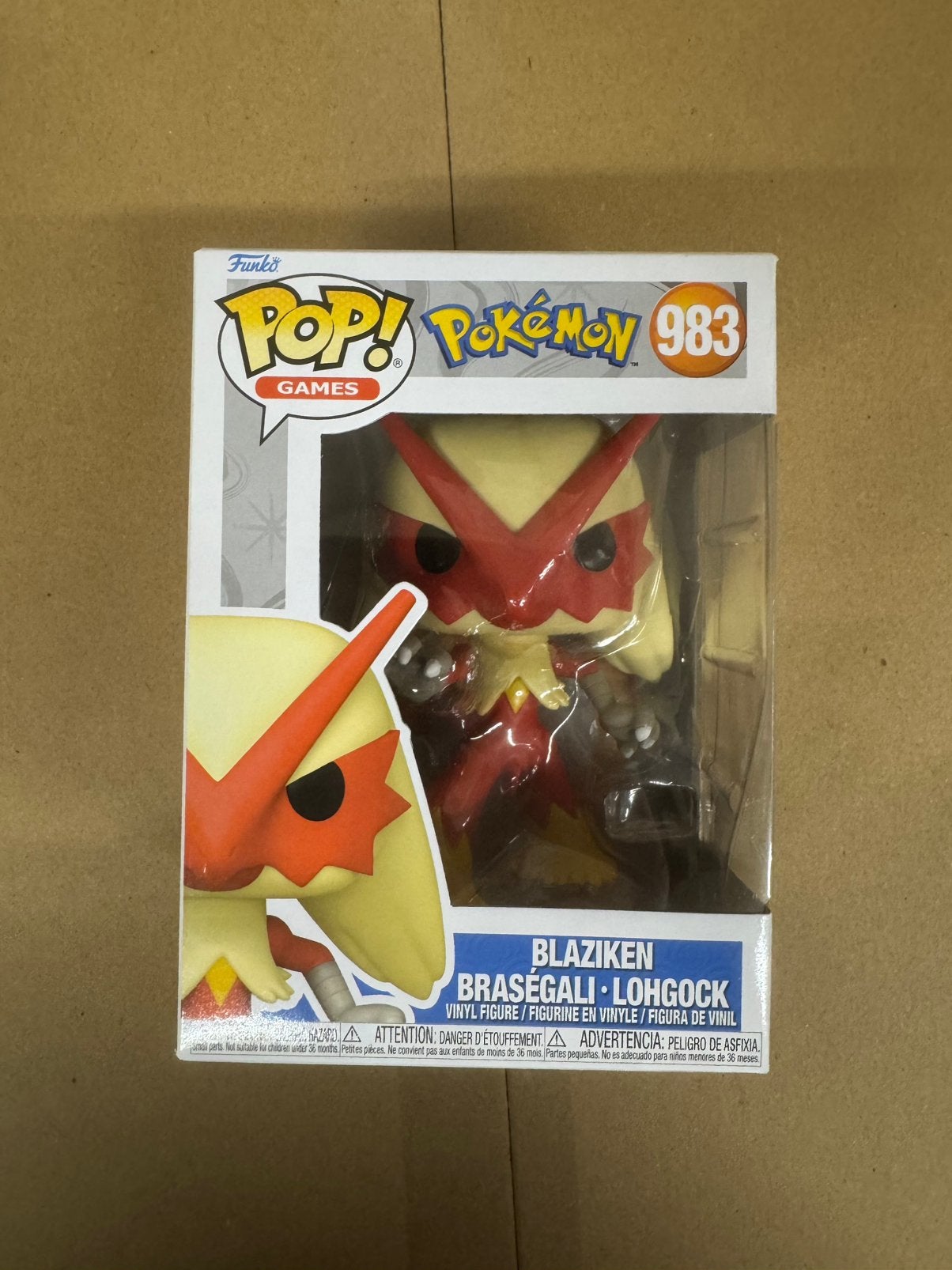 Funk pop Blaziken Pokémon #983, Ophalen of Verzenden, Nieuw