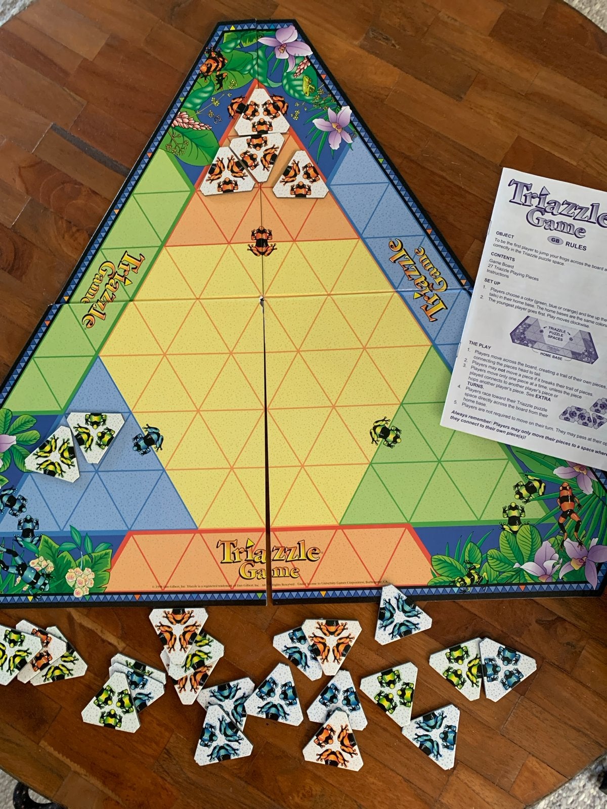 Triazzle Game - Strategisch puzzelspel voor 2-3 spelers, Drie of vier spelers, Ophalen, Gebruikt