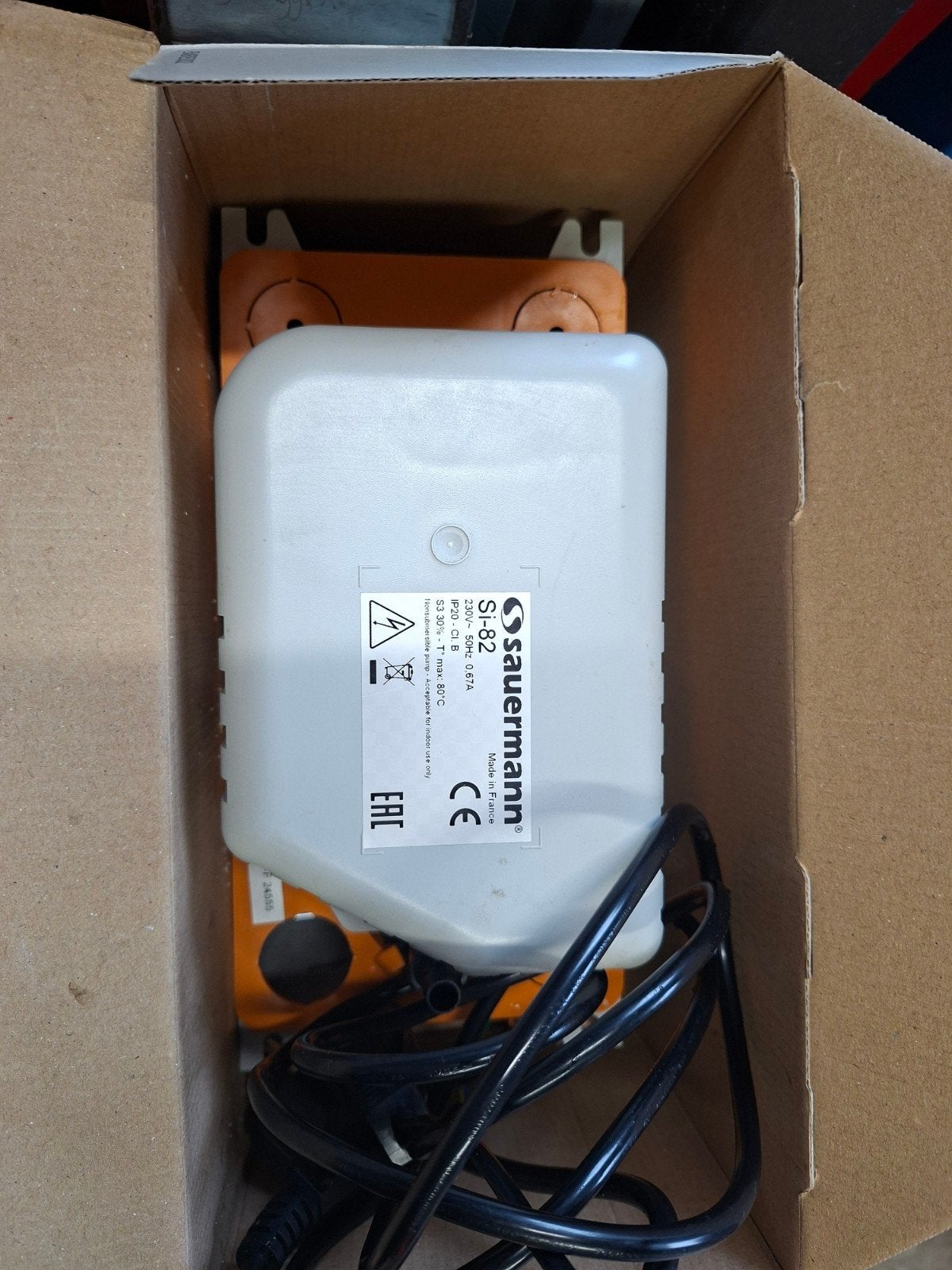 Sauermann Si-82 Condenswaterpomp voor Airco/Warmtepomp, Ophalen of Verzenden, Zo goed als nieuw, 60 tot 100 m³
