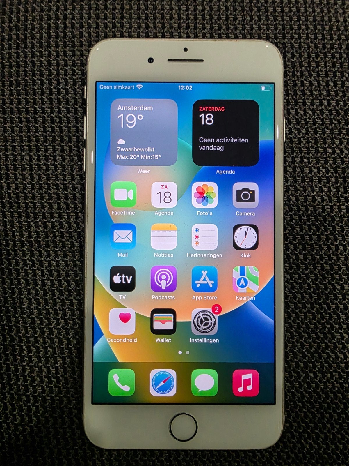 iPhone 8 Plus 64GB - Wit/Zilver, Ophalen of Verzenden, Wit, 64 GB, IPhone 8 Plus