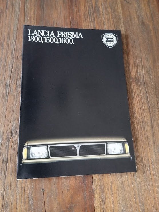 Lancia Prisma 1 / 1983 8 pag., Verzenden, Zo goed als nieuw, Overige merken
