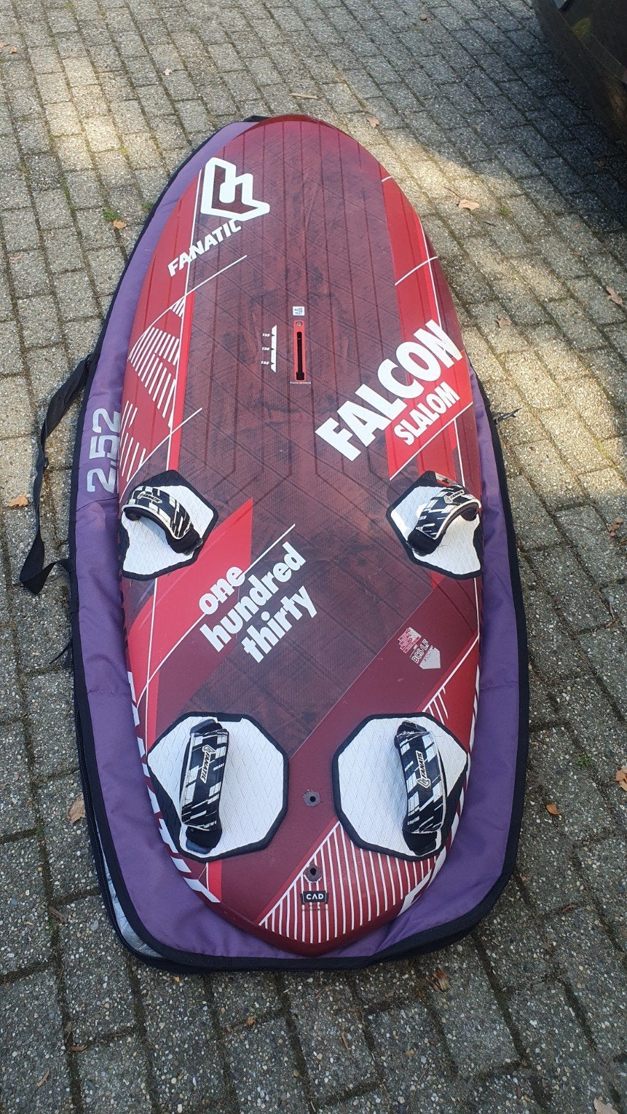 Fanatic Falcon Slalom  130L, Watersport en Boten, Met voetbanden, Minder dan 250 cm, Fanatic, Ophalen of Verzenden
