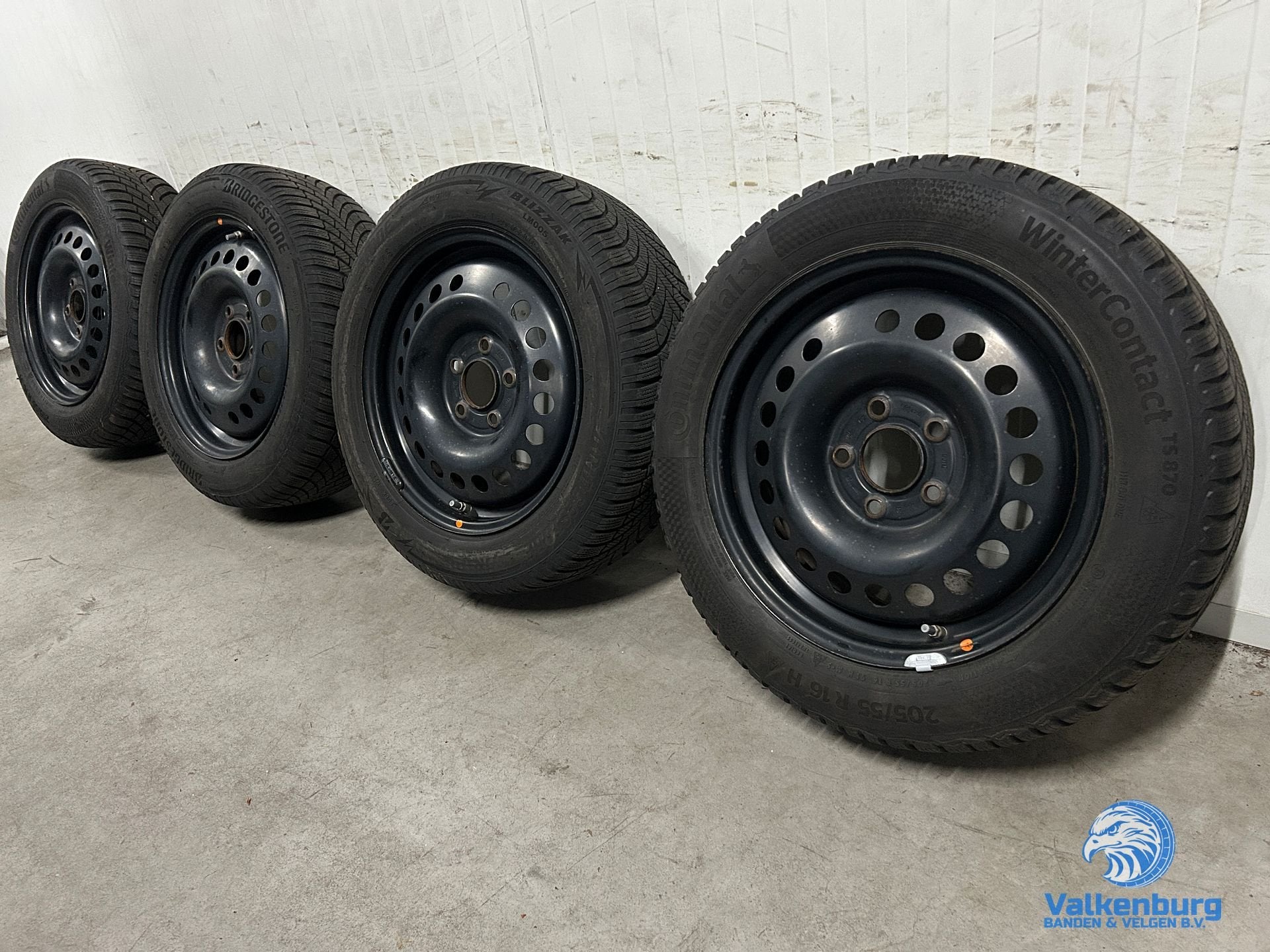 8mm! Originele Kia Ceed Hyundai I30 16 inch stalen velgen TP, Gebruikt, -, Banden en Velgen, -