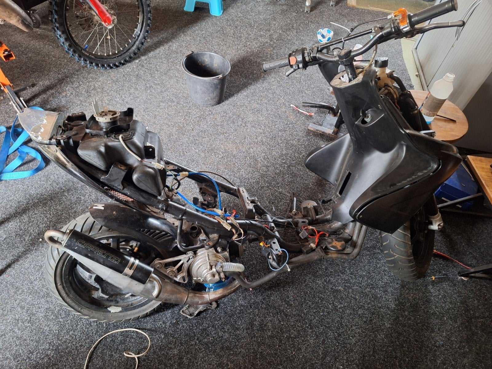 te yamaha aerox uit 2005 met kenteken, Ophalen, Tweetakt, Gebruikt, Aerox