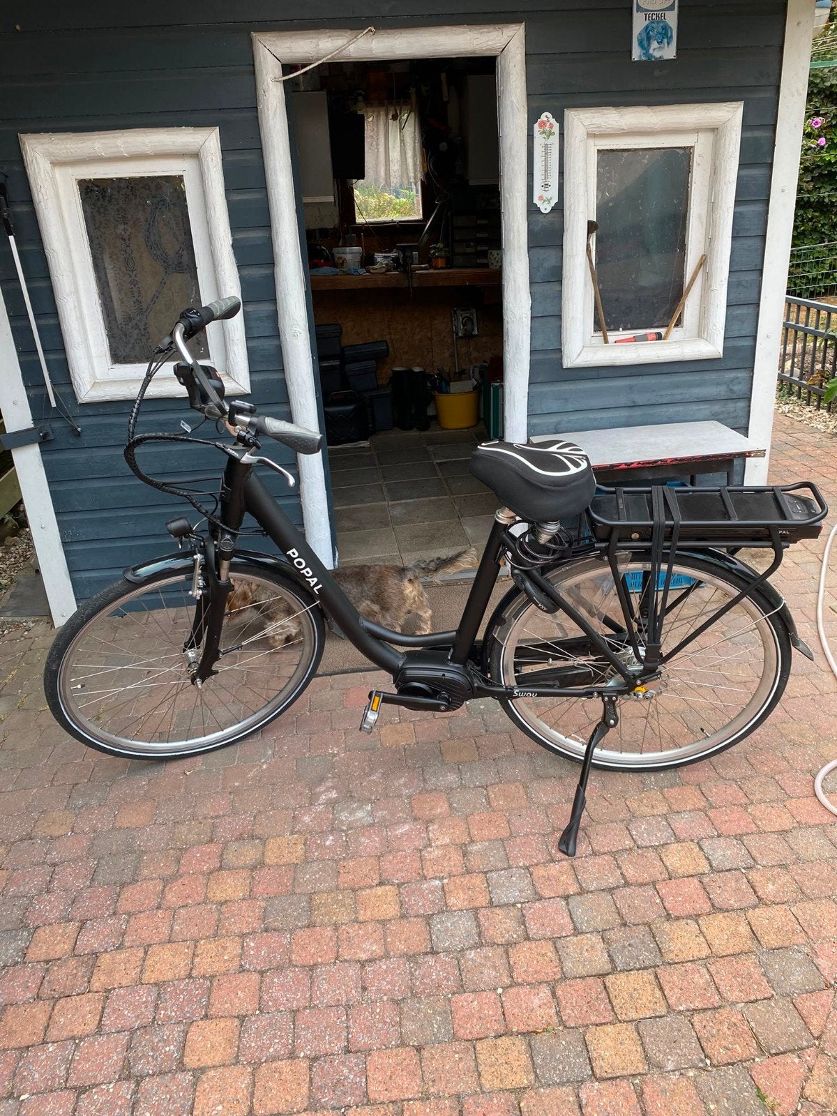 Popal E-bike met 1105 km op de teller, Ophalen