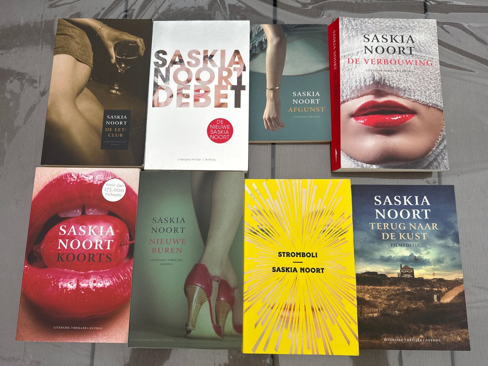 Saskia Noort Boeken Collectie - 8 Literaire Thrillers, Ophalen of Verzenden, Gelezen