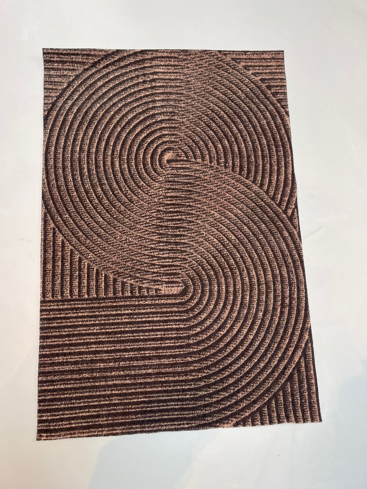 Grote deurmat 120x80cm met een geprinte structuur, Tuin en Terras, Ophalen of Verzenden, Nieuw, Rubber, Buiten