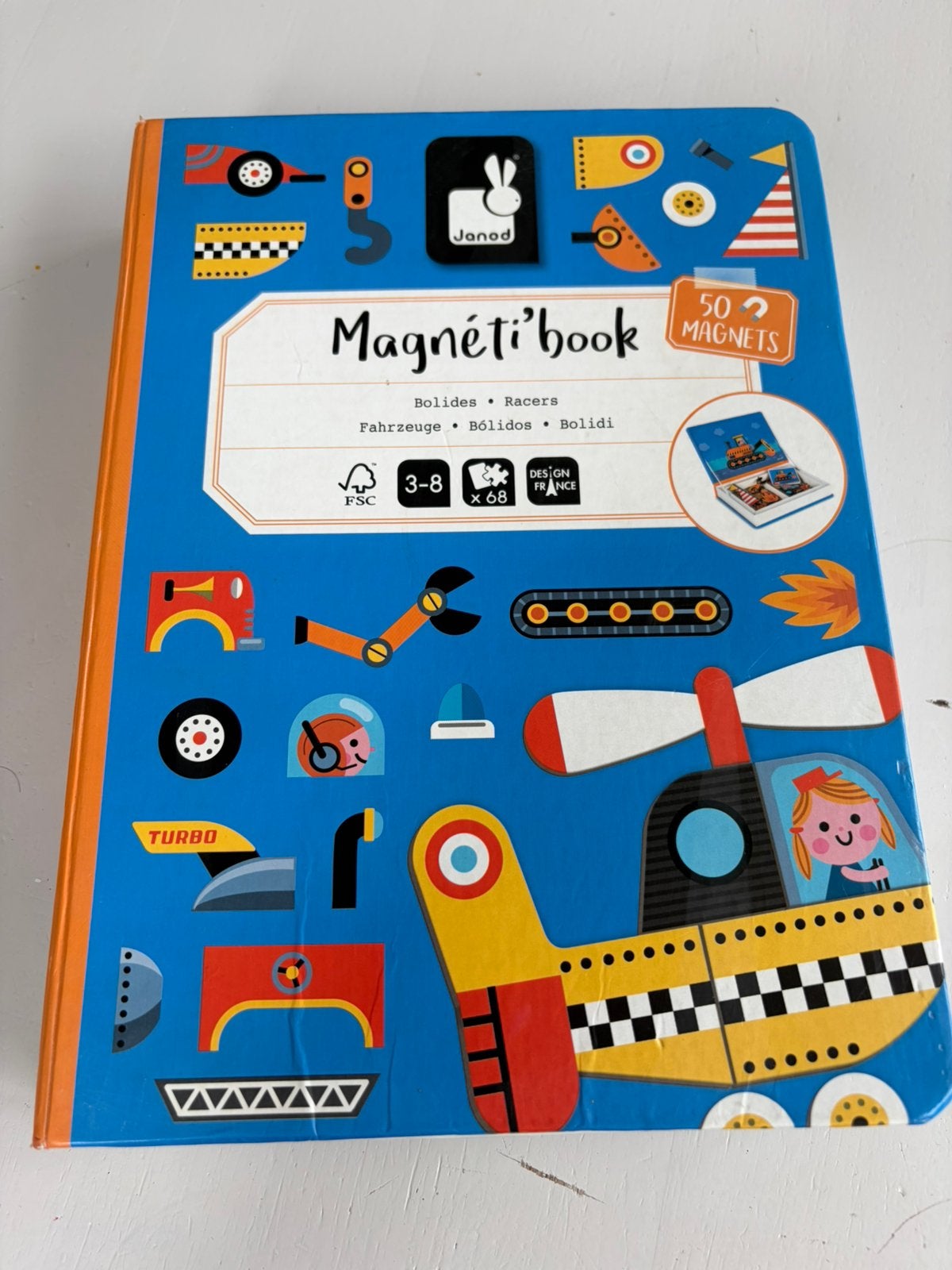 Magnetibook Voertuigen, Ophalen, Gebruikt