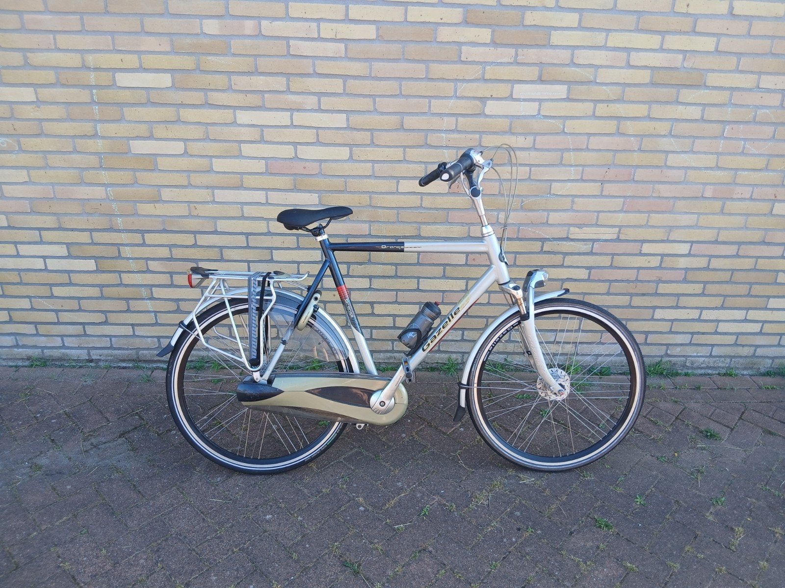 Gazelle Orange herenfiets - 65 cm framehoogte, Ophalen, Gebruikt, Versnellingen, 61 tot 65 cm