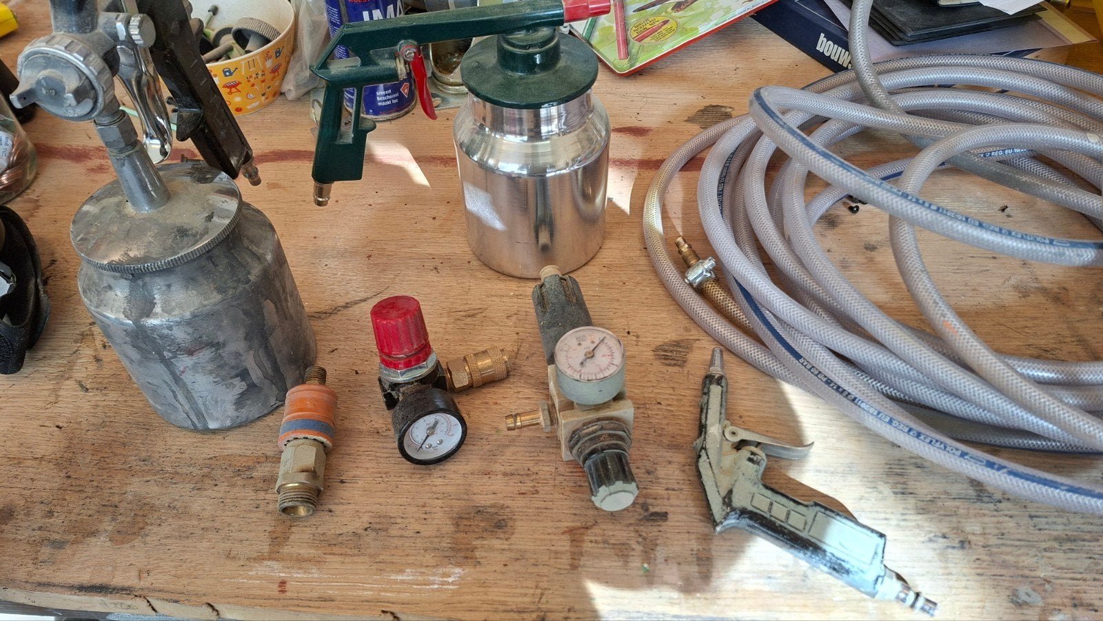 spullen voor compressor, Minder dan 25 liter, Ophalen of Verzenden, Minder dan 200 liter/min