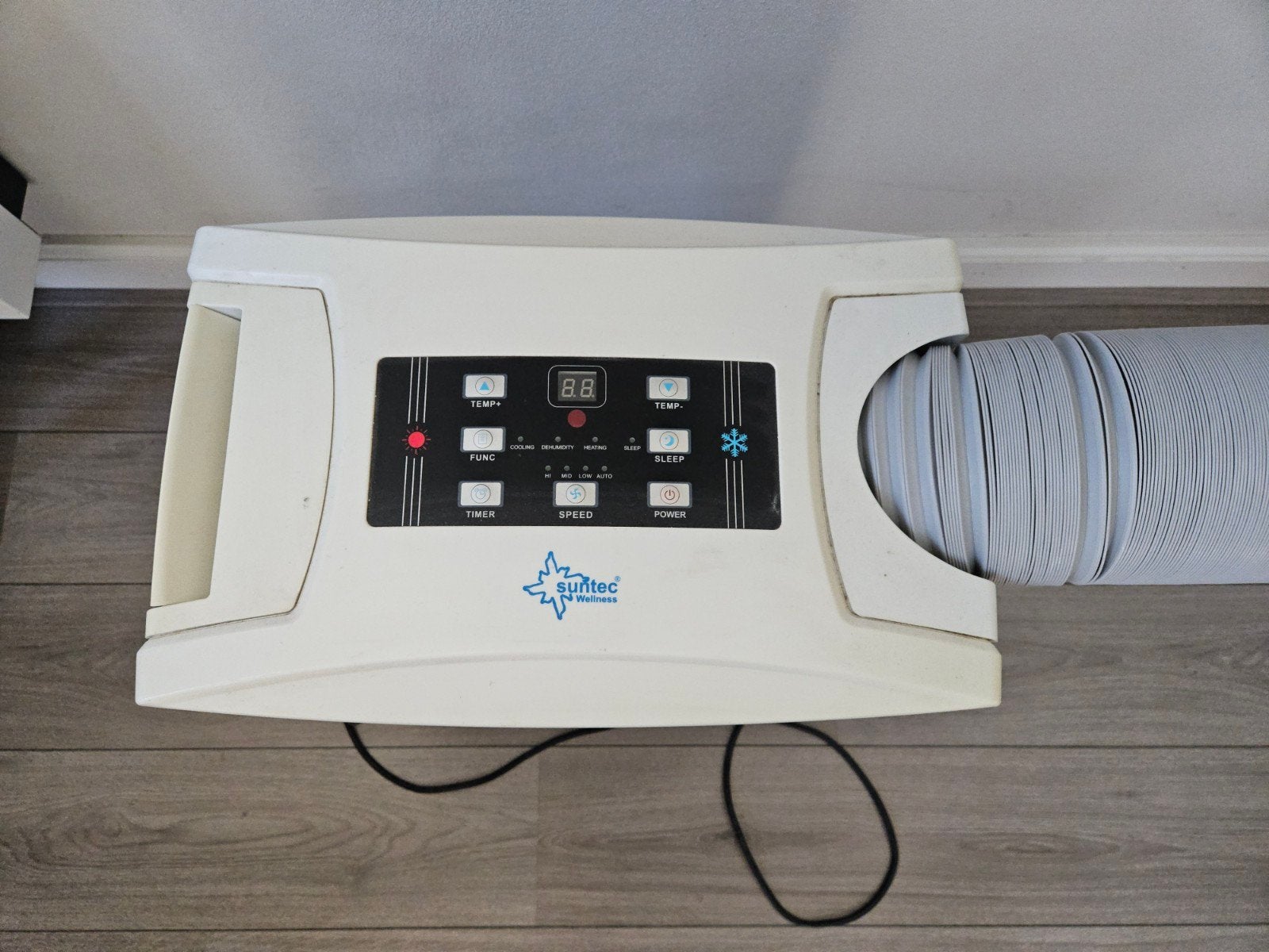 Suntec Airco 11634 9000 BTU Mobiele Airconditioner, Witgoed en Apparatuur, Airco's, Gebruikt, Minder dan 60 m³, Timer, 3 snelheden of meer