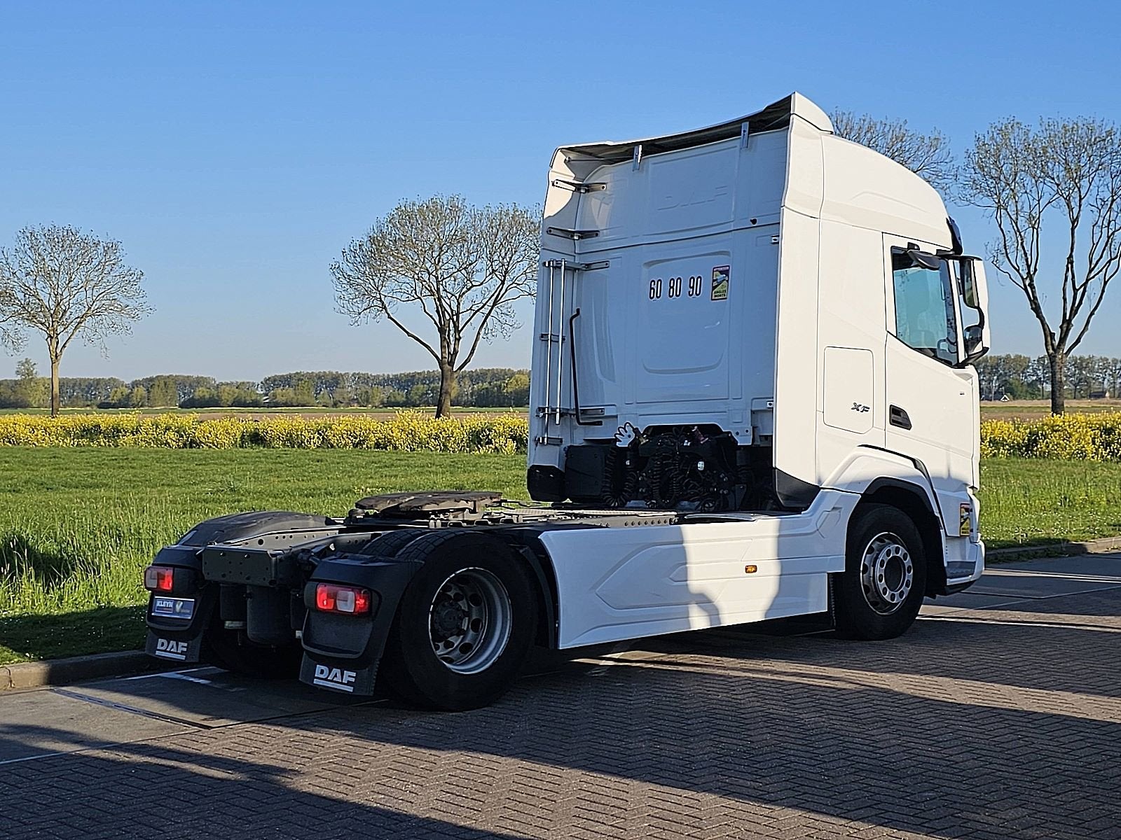 DAF XF 530 ngd, Auto's, Automaat, Stoelverwarming, Euro 6, Wit