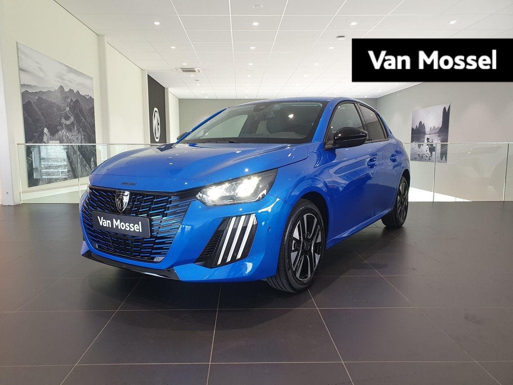 Peugeot 208 1.2 PureTech 100 Allure, 12 maanden, 101 pk, Euro 6, Blauw