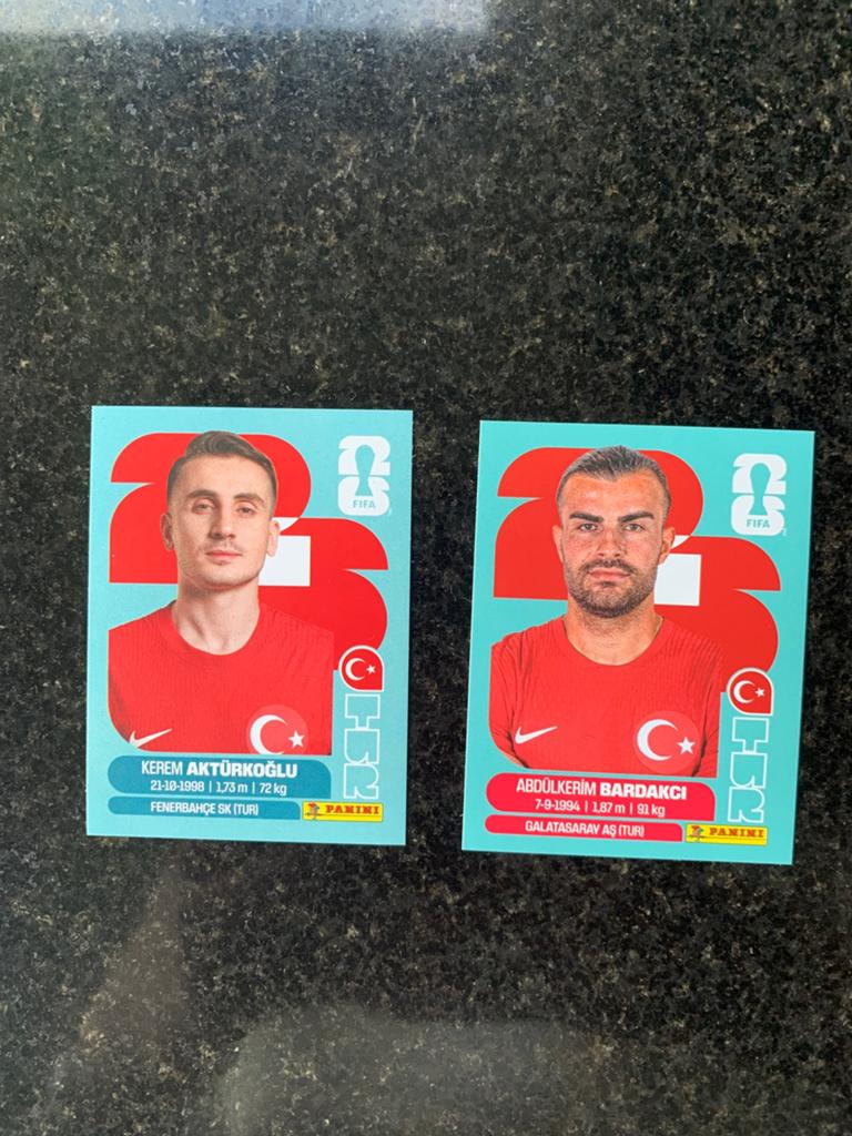 Turkije (WK 2026 Panini stickers), Verzamelen, Sportartikelen en Voetbal, Ophalen of Verzenden, Zo goed als nieuw, Buitenlandse clubs