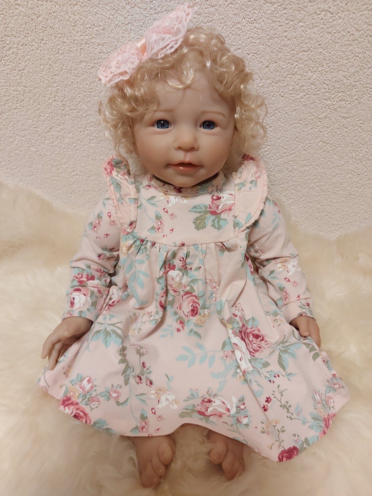 Prachtige Reborn Baby, Ophalen of Verzenden, Nieuw, Babypop