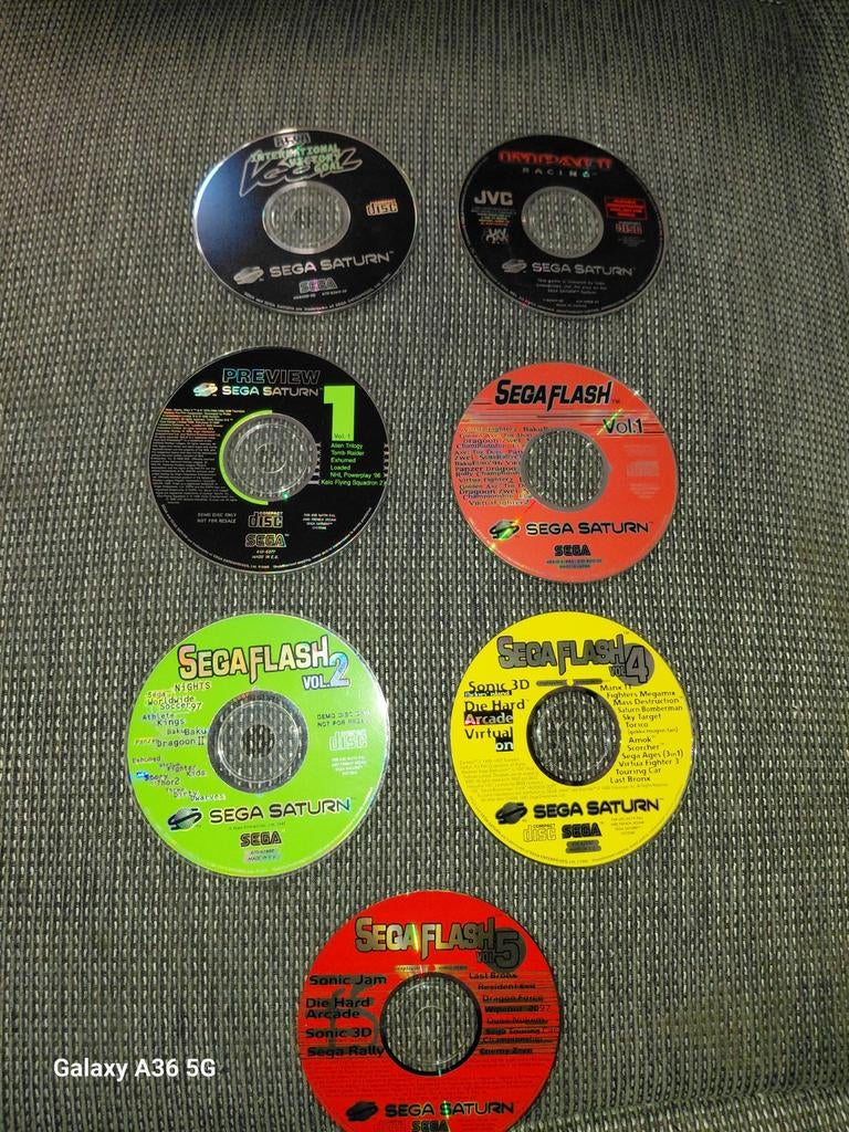 Sega saturn games en demo discs los, Ophalen, Overige genres, 1 speler, Zo goed als nieuw