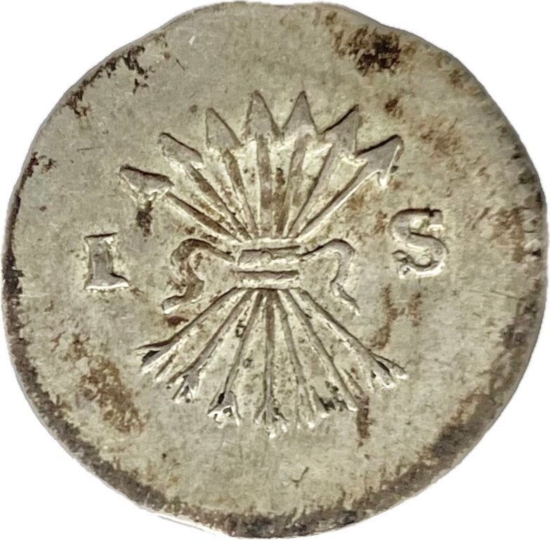 Gelderland- bezemstuiver 1785 - UNC, Vóór koninkrijk, Verzenden, Zilver, Losse munt