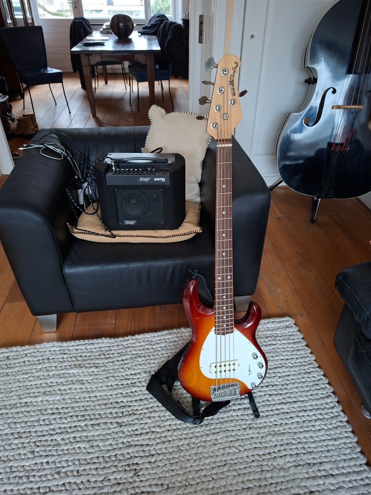 Music Man StingRay 5-snaar, Ophalen, Gebruikt, Elektrisch, 5-snarig