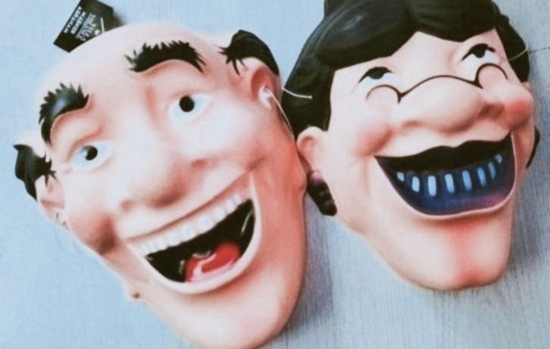 Sarah en Abraham 50 jaar masker, Ophalen of Verzenden, Nieuw
