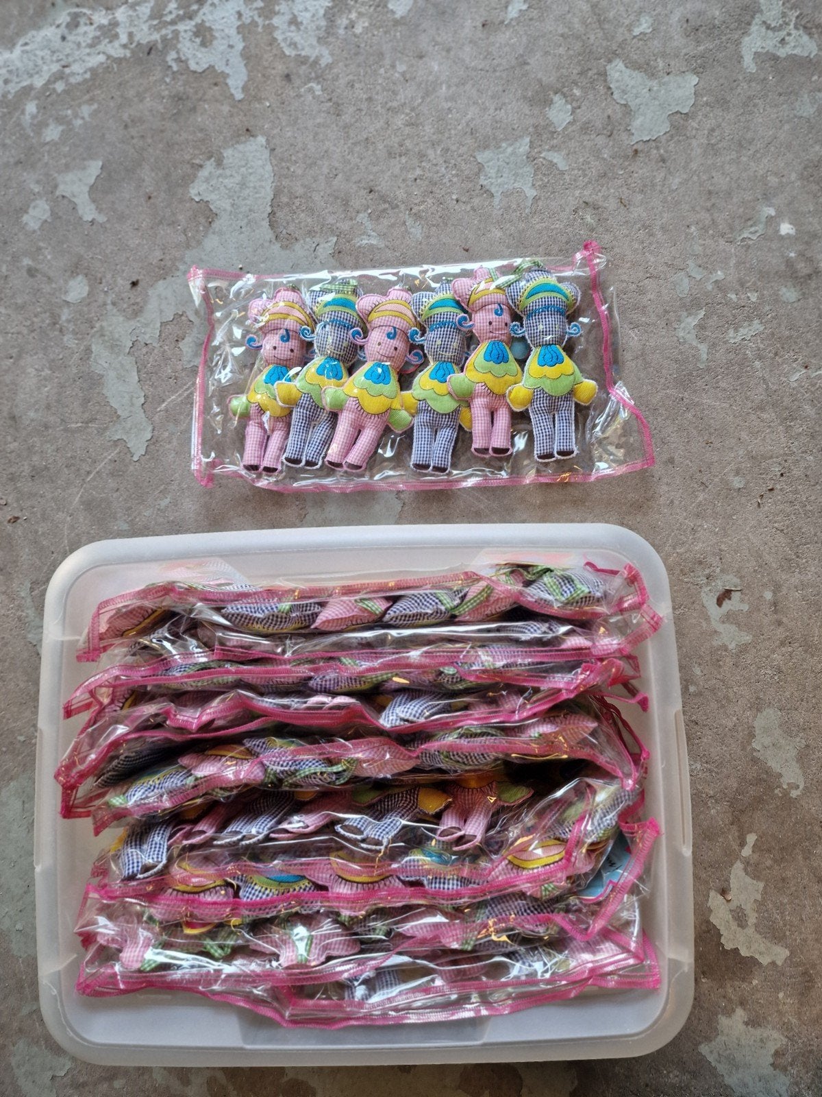 72 Ibiza poppetjes met zachte inhoud, 2 kleuren, Ophalen of Verzenden, Nieuw