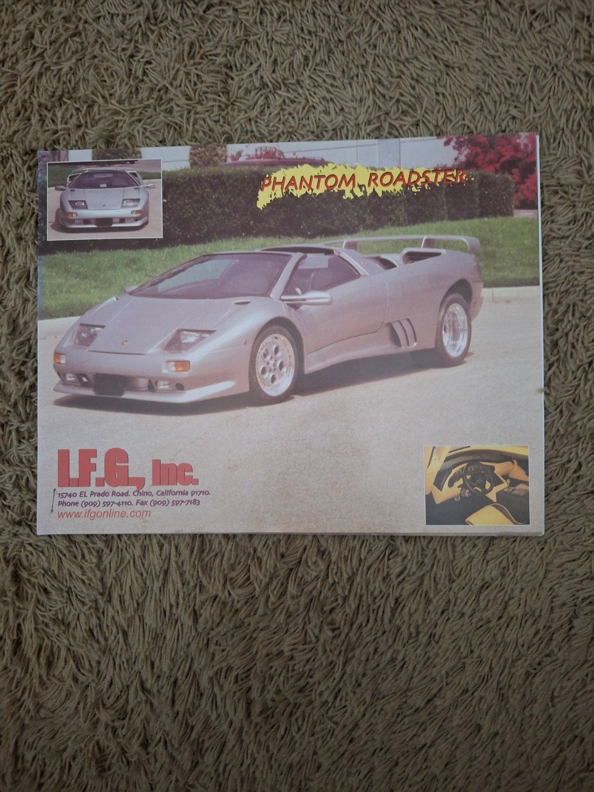 Autofolder I.F.G. Inc. Phantom, Verzenden, Overige merken