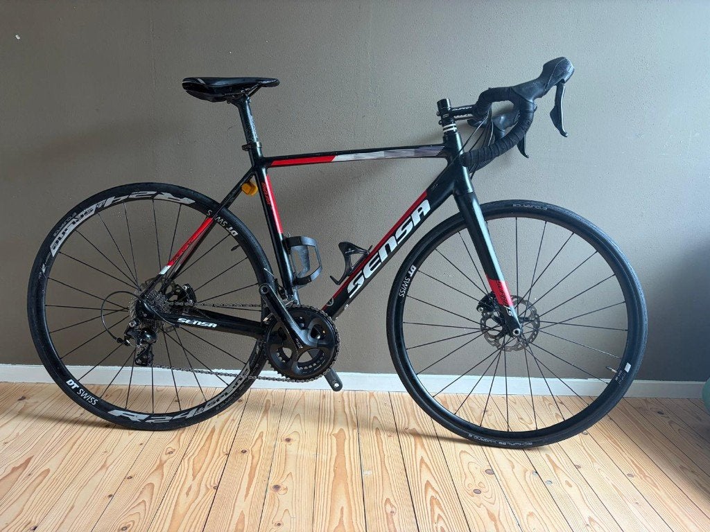 Sensa Trentino Endura 105 Disc – maat 55 ., Fietsen en Brommers, 28 inch, Gebruikt, Aluminium, Meer dan 20 versnellingen