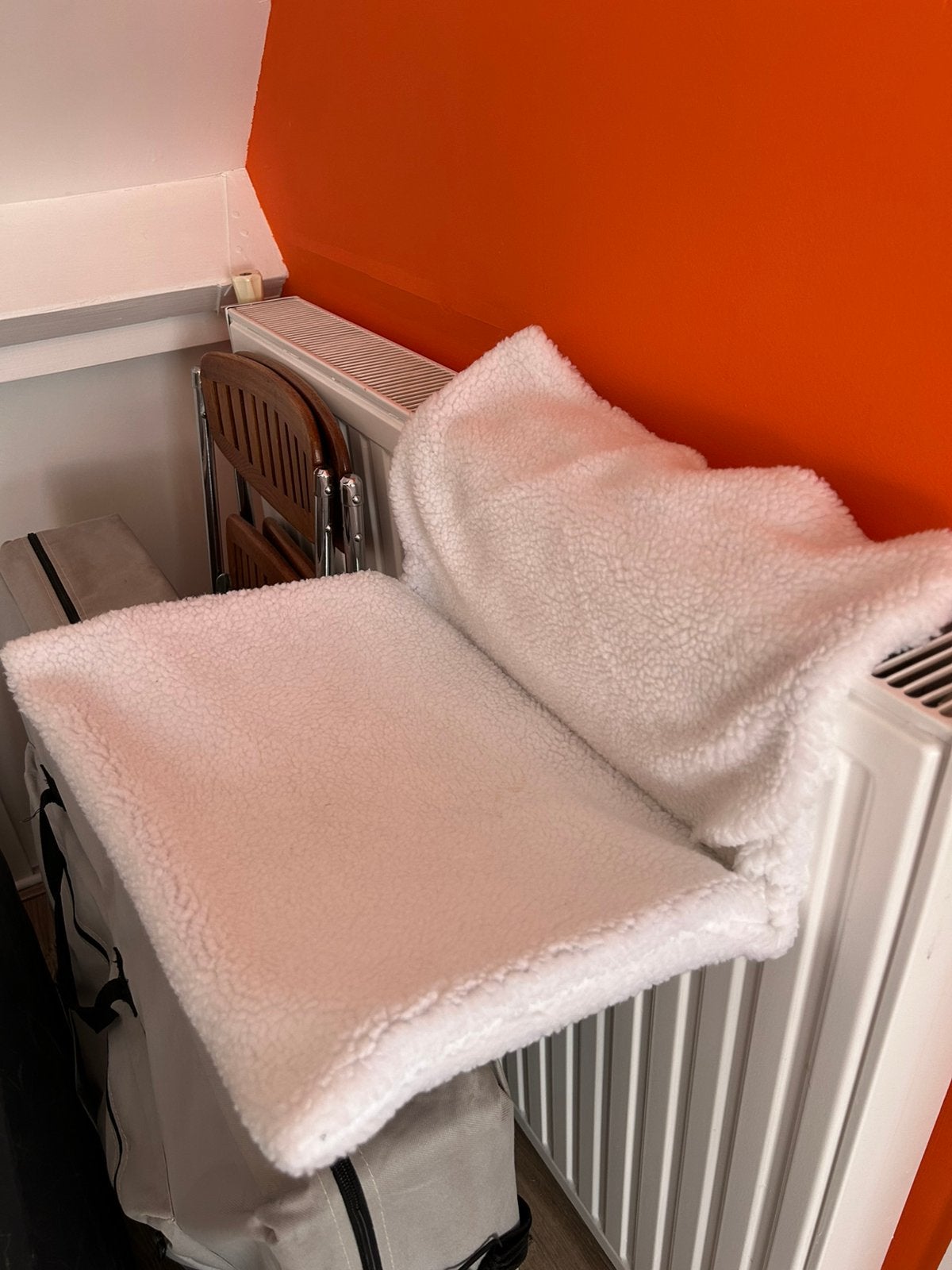 Kattenmand voor aan verwarming, Dieren en Toebehoren, Kattenmanden, Ophalen, Nieuw, Pluche