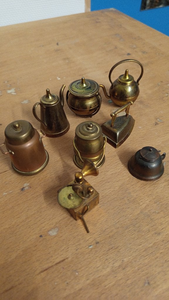 18 Letterbakbeeldjes, Verzamelen, Beelden en Beeldjes, Ophalen of Verzenden