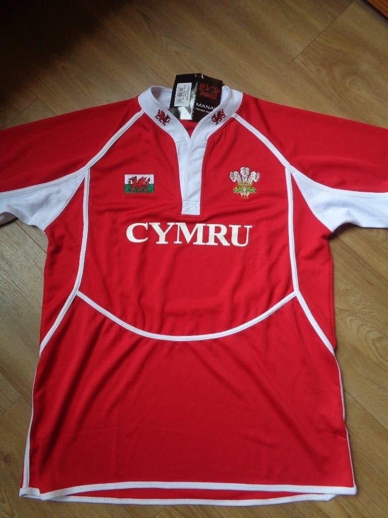 Rugby Shirt Wales Nieuw Manav Premier Clothing, Ophalen, Nieuw, Kleding