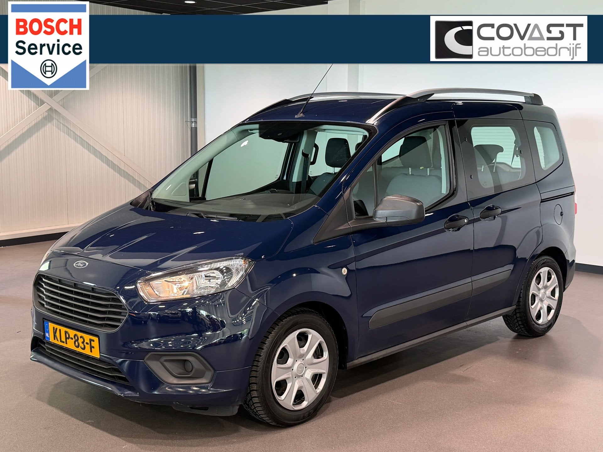 Ford Tourneo Courier 1.0 Ambiente 5P.|Airco|Stoelverw.|2xSch, Auto's, Stof, Gebruikt, Euro 6, 890 kg