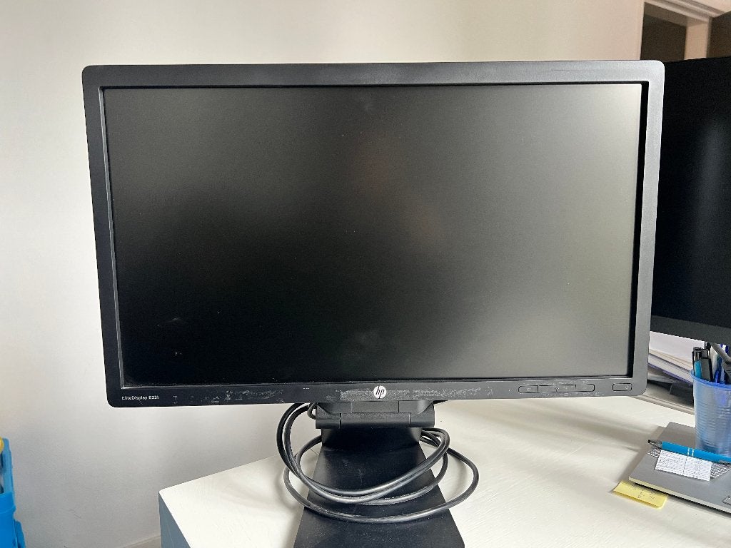 HP E231 monitor (2x), Computers en Software, Gebruikt, 3 tot 5 ms, Full HD, Ophalen of Verzenden