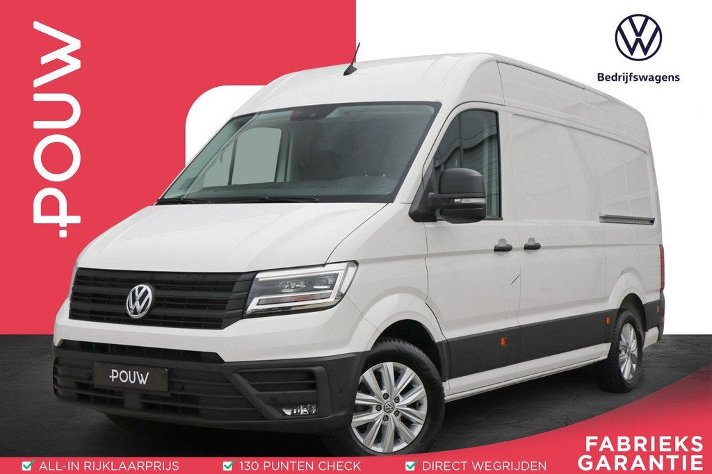 Volkswagen Crafter 35 2.0 TDI 177pk AUT L3H3 Exclusive | LED, 12 maanden, Stof, Gebruikt, 4 cilinders