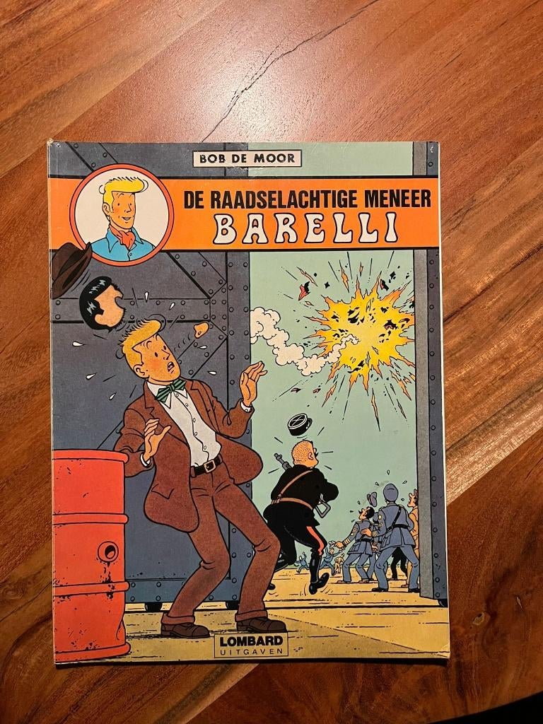 BARELLI 01 DE RAADSELACHTIGE MENEER, Eén stripboek, Ophalen of Verzenden, Zo goed als nieuw