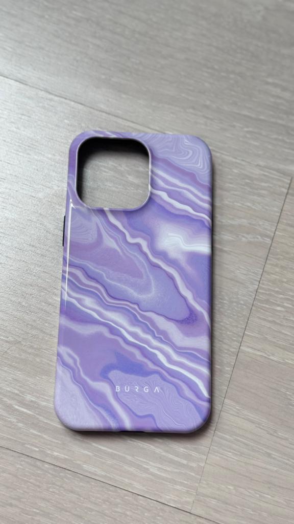 Burga telefoonhoesje, Kunststof, Paars, Verzenden, Hoesje of Tasje