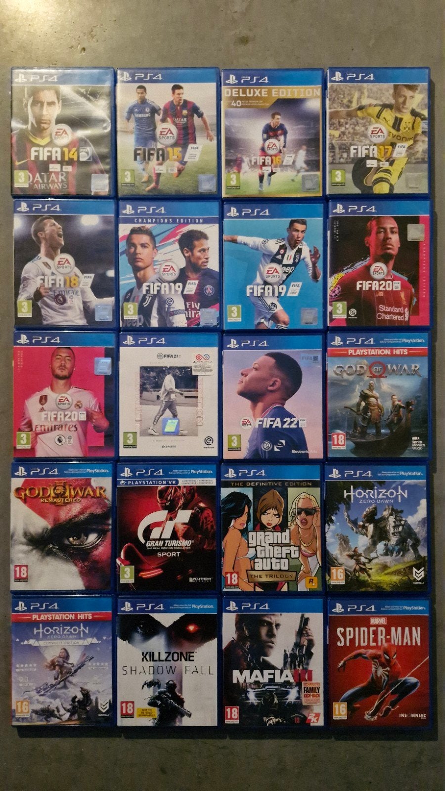ps4 games vanaf €1 F t/m M, Ophalen of Verzenden, Zo goed als nieuw, Eén computer, Sport