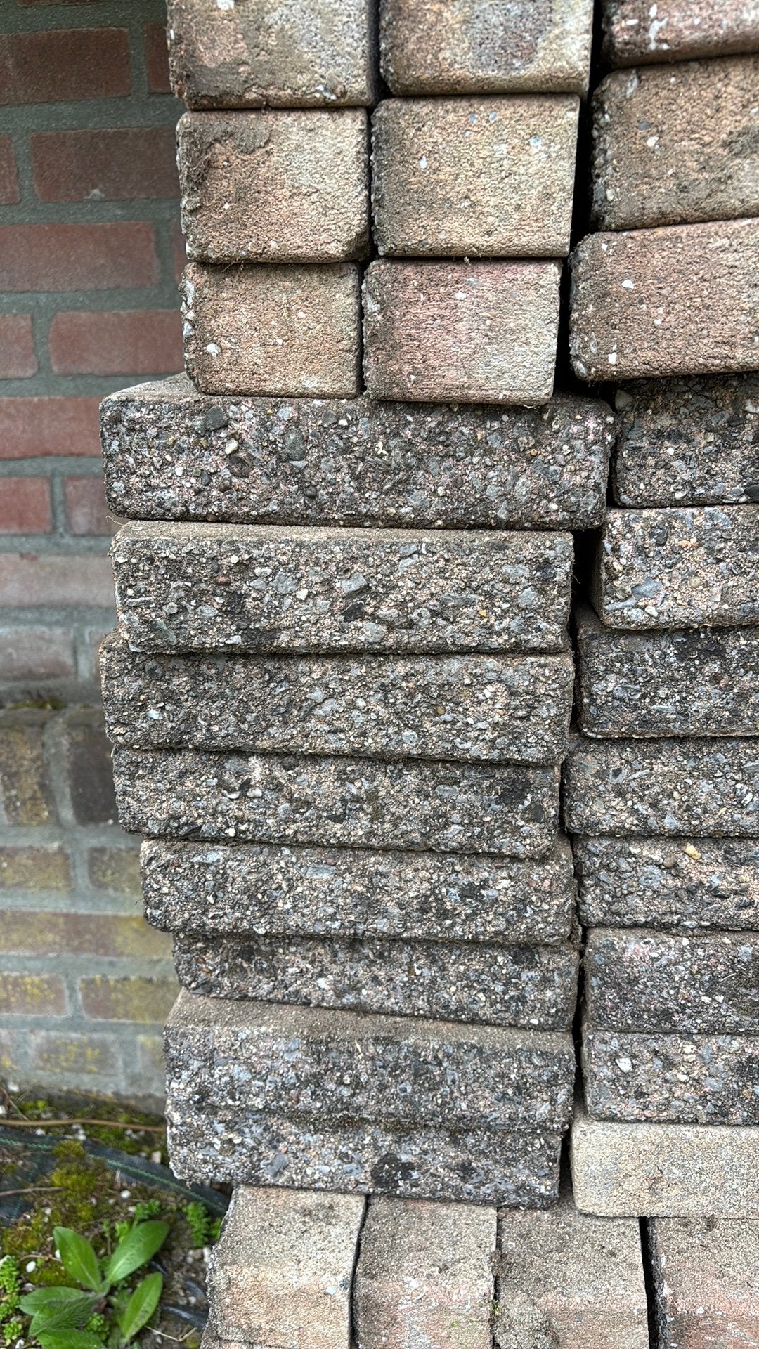 Gebruikte Klinkers: 400 stuks :6m2, Tuin en Terras, Ophalen, Gebruikt, Klinkers, Minder dan 5 m²
