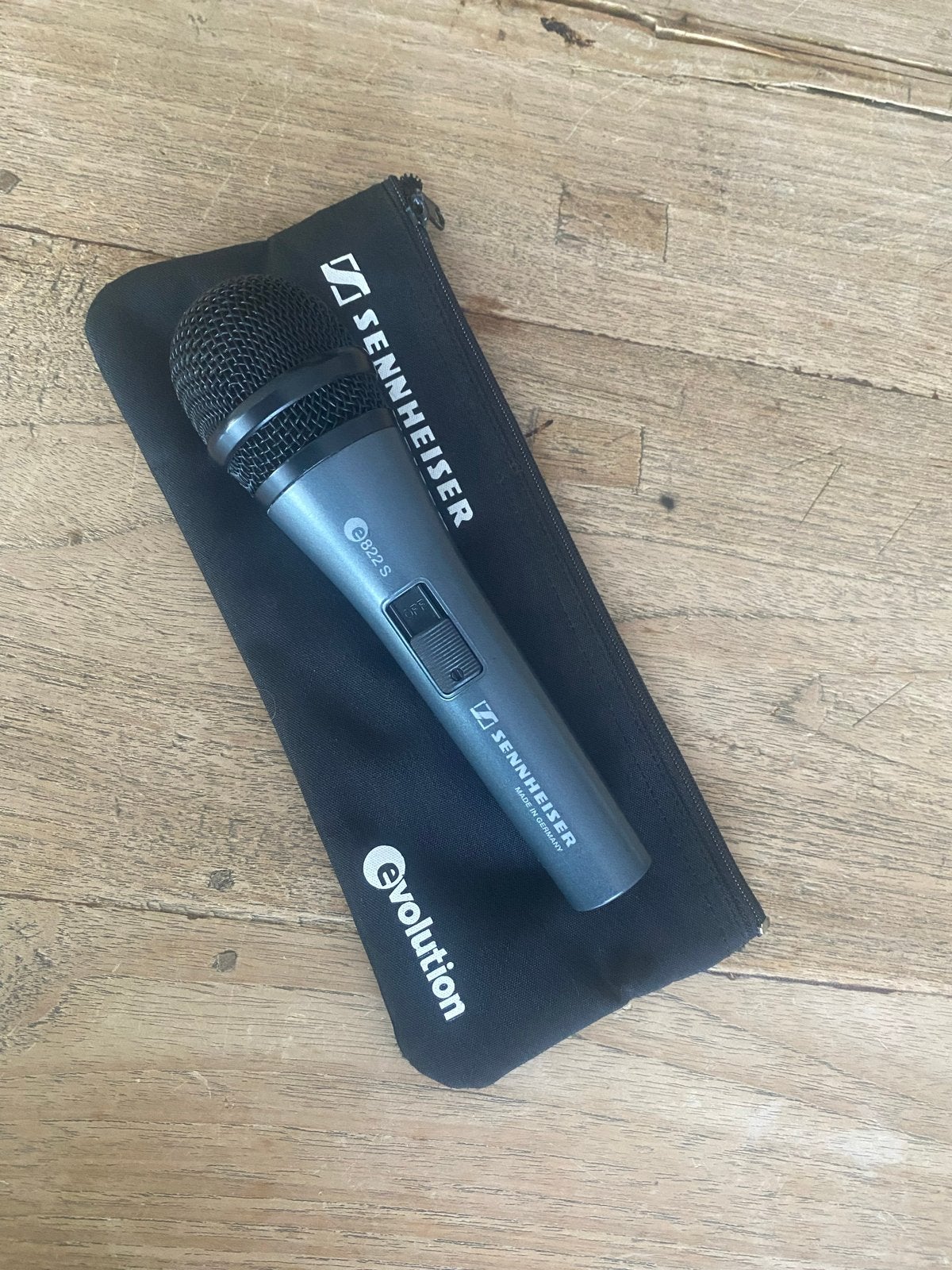 Sennheiser E 822-S Dynamische Zangmicrofoon - Nieuwstaat, Ophalen of Verzenden, Zo goed als nieuw, Nvt, Zangmicrofoon
