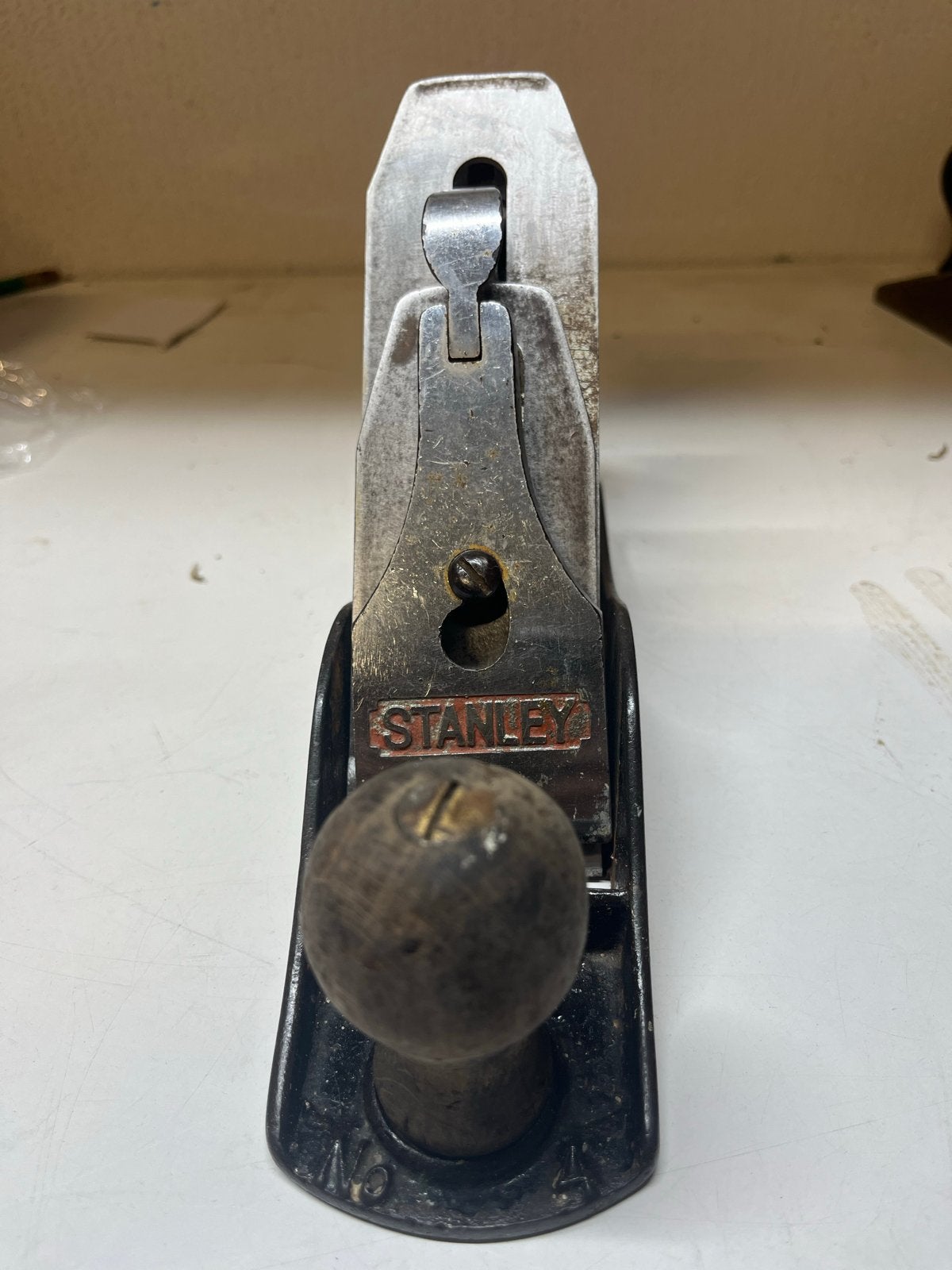 Stanley stalen blokschaaf Type 4 - 60x250 mm, Doe-het-zelf en Verbouw, Gereedschap | Handgereedschap, Ophalen of Verzenden, Gebruikt