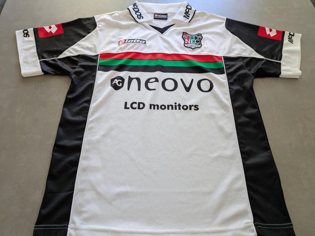 Voetbalshirt NEC Nijmegen vintage shirt 2004 Zeldzaam, Sport en Fitness, Maat XL, Ophalen of Verzenden, Zo goed als nieuw, Shirt