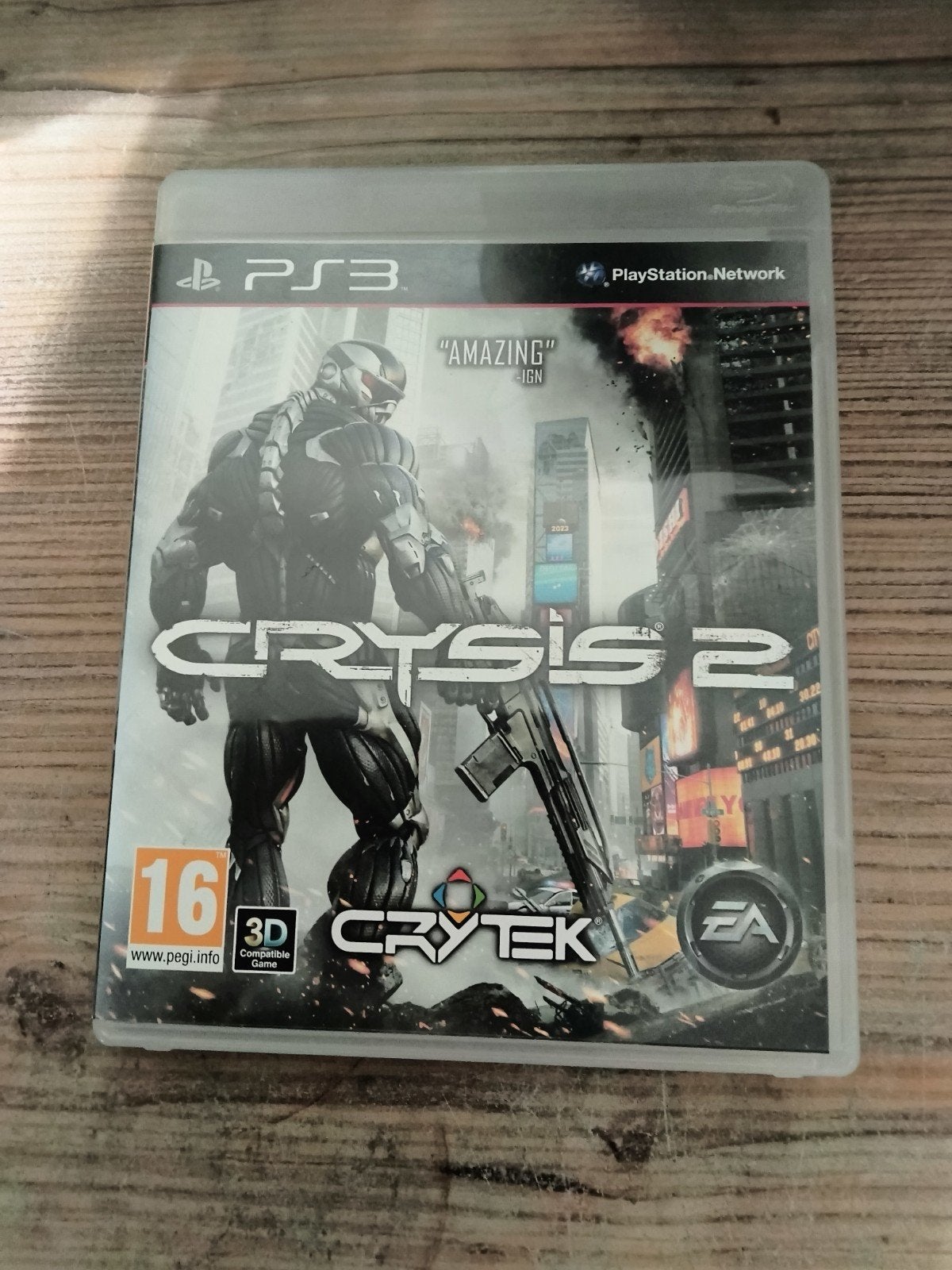 Crysis 2 (PS3) - Actie Shooter Game, Spelcomputers en Games, Online, Gebruikt, Shooter, 1 speler