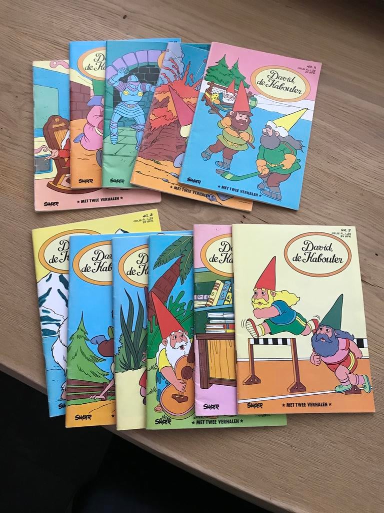 David de Kabouter stripboekjes, Boeken, Stripboeken, Eén stripboek, Verzenden, Gelezen