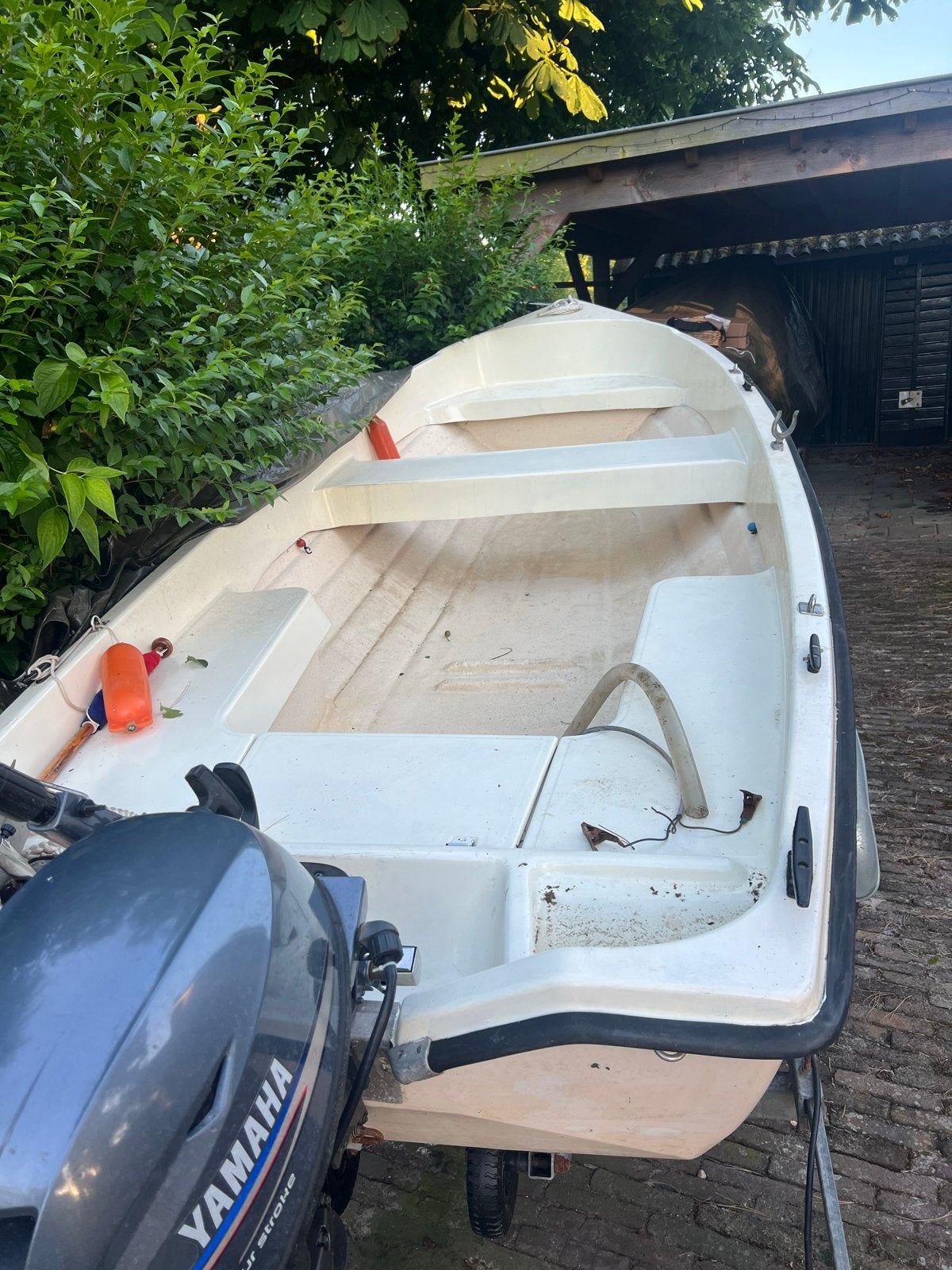 Ryds 450 met optioneel 8 pk 2t Mercury, Gebruikt, Buitenboordmotor, Trailer, Polyester