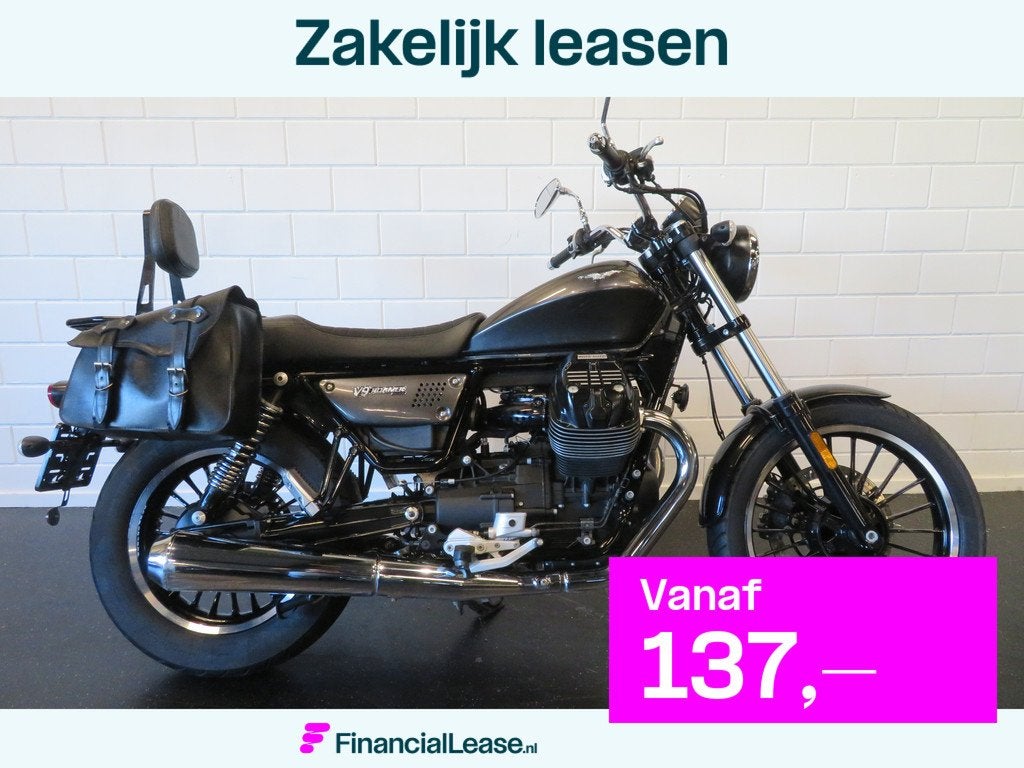 Moto Guzzi V9 ROAMER SUPER NETJES CHOPPER TOP, Motoren, Motoren | Moto Guzzi, 853 cc, Bedrijf, Overig