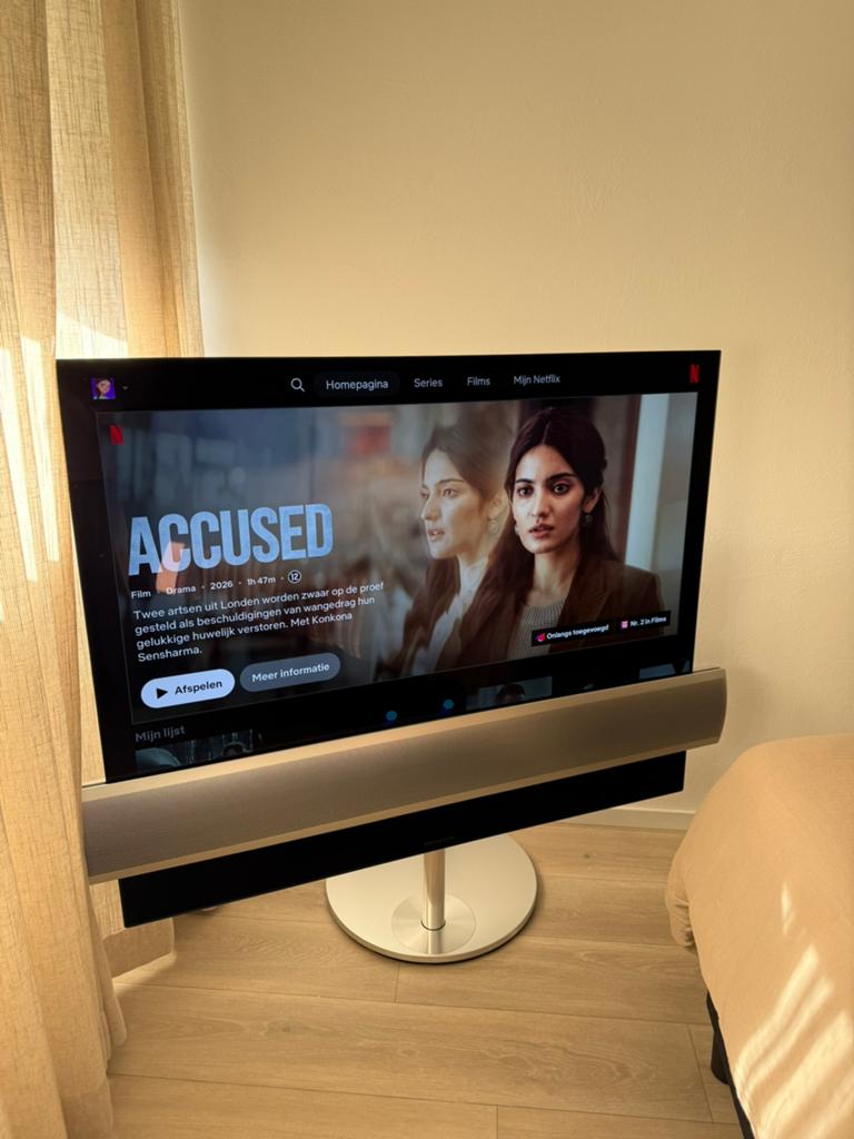 B&O Beovision Eclipse 55 televisie Bang&Olufsen OLED Smart, 120 Hz, Zo goed als nieuw, 100 cm of meer, Ophalen