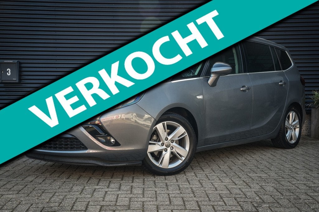 Opel Zafira Tourer 1.4 Turbo Blitz! | Org NL | Lederen Bekle, Auto's, Opel, Gebruikt, 4 cilinders, Bedrijf, 1364 cc