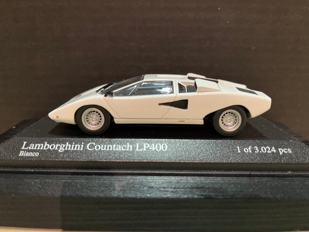 MiniChamps Lamborghini Countach LP 400, Ophalen of Verzenden, Nieuw, Auto, MiniChamps
