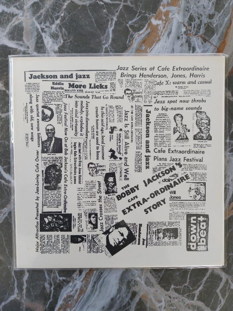 * Bobby Jackson ‎– The Café Extra-Ordinaire Story, 1960 tot 1980, Overige formaten, Ophalen of Verzenden, Zo goed als nieuw